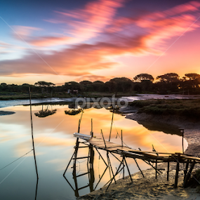 Sunrise today - Portugal, Setubal by Emanuel Fernandes - Landscapes Sunsets & Sunrises