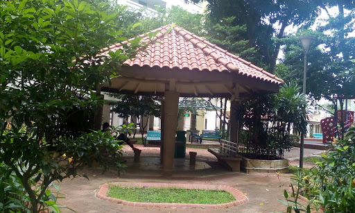 Red Oriental Pavilion