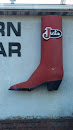 Giant Red Boot