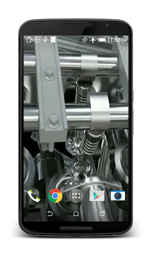 【免費個人化App】V8 Engine 3D Live Wallpaper-APP點子