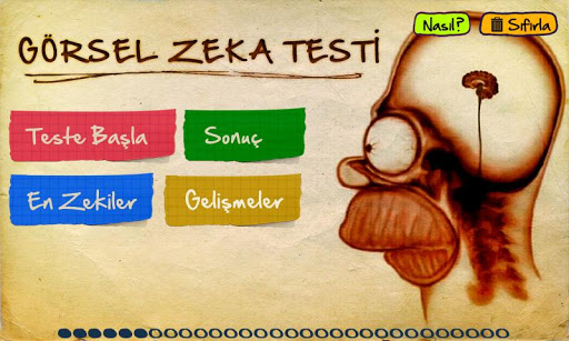 Görsel Zeka Testi