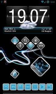 Free Download Elect. Next Launcher Theme HD APK