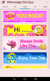 Colorful Chat Messages Strips poster 22
