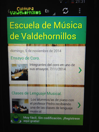 【免費教育App】Cultura Valdehornillos-APP點子