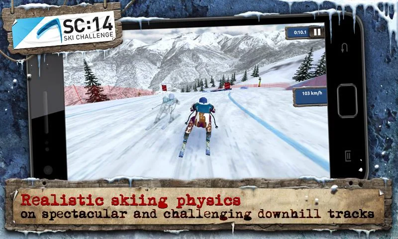  Android   Ski Challenge 14, uno dei migliori giochi di sci gratuiti!