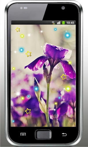 Music Irises live wallpaper