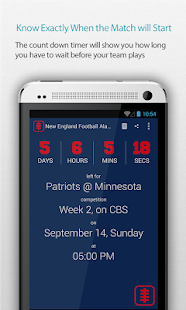 Lastest New England Football Alarm Pro APK for Android