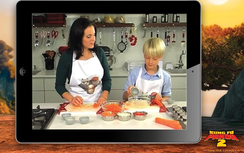 Kung Fu Panda Digital CookBook Screen 2