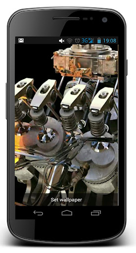 【免費個人化App】Real Engine Live wallpaper-APP點子