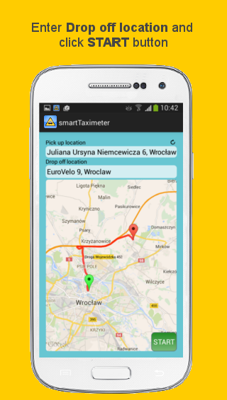 Smart Taximeter Screen 2