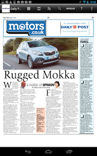 N Wales Daily Post Newspaper - náhled