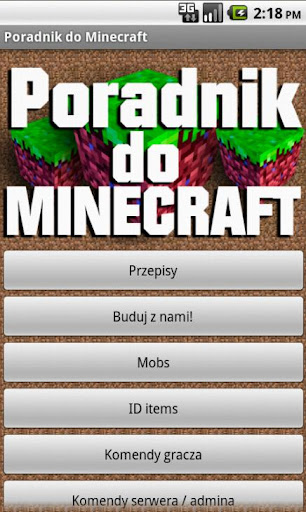 Poradnik do Minecraft'a