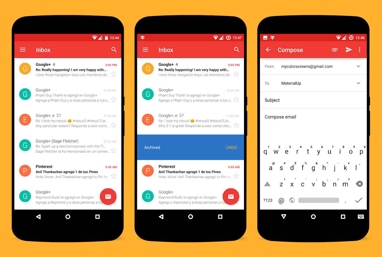 MaterialUp Theme for CM12 - screenshot