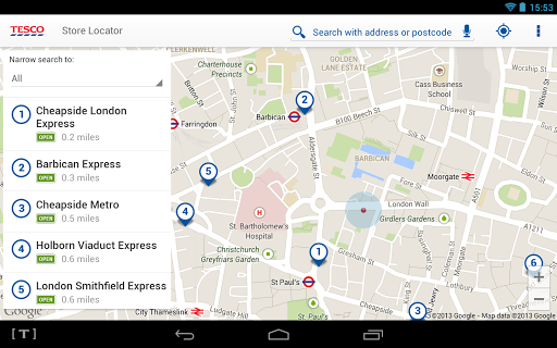 Tesco Store Locator