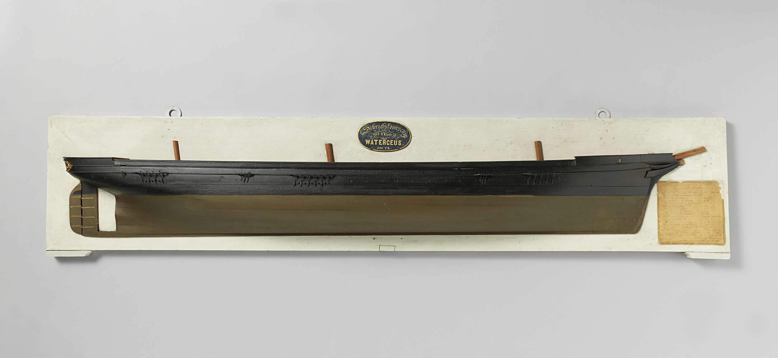 Half Model of a Screw Steamer
