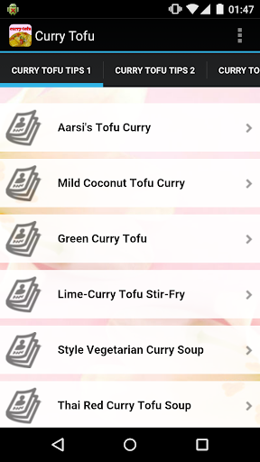 Curry Tofu