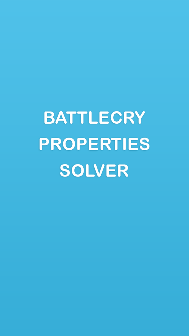 BATTLECRY Income Calculator Screen 1