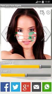 Paint your face Algeria