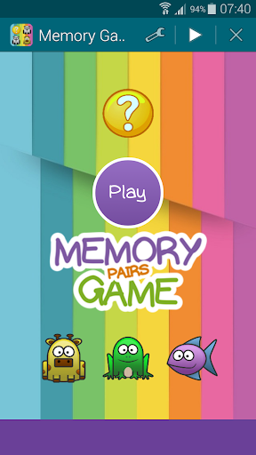 Animals 1 Memory Game Pairs