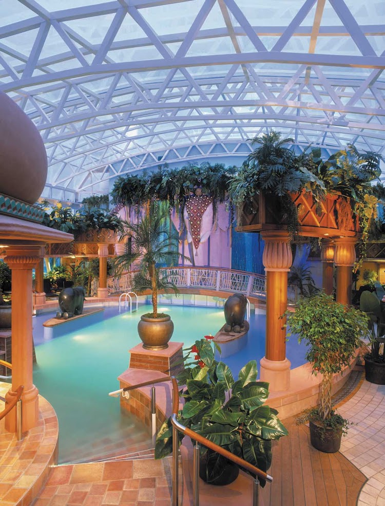 Brilliance of the Seas has three pools, including the adults-only Solarium.