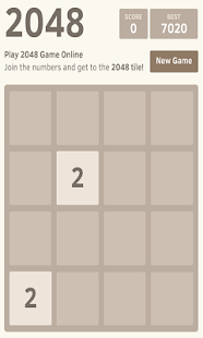 2048 GAME Screenshots 0