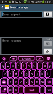 How to download GO Keyboard Pink Neon Theme Varies with device mod apk for laptop
