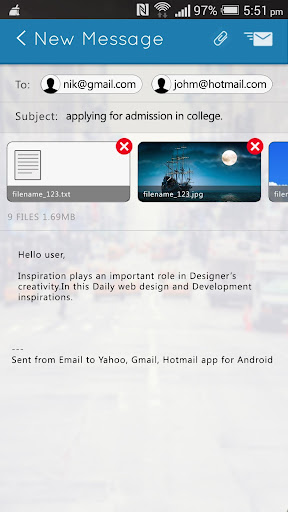 【免費社交App】Email to Yahoo, Gmail, Hotmail-APP點子