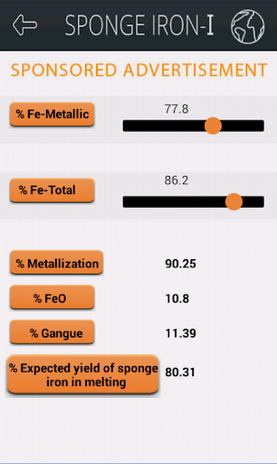 Sponge Iron-I