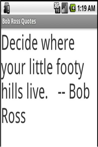 Bob Ross Quotes