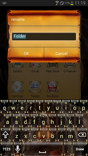 ドラゴンスマートKeyboard Skinの