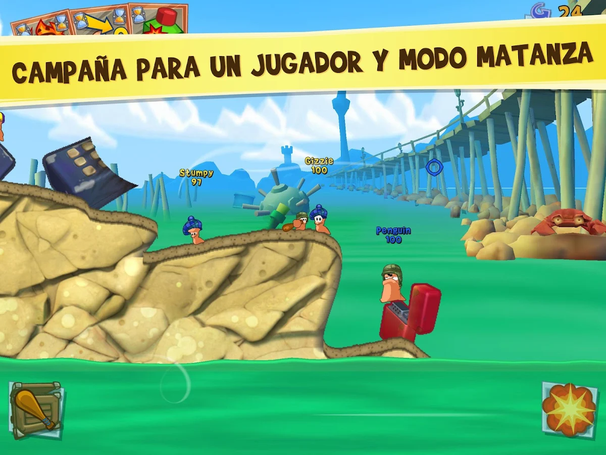 Worms 3 - screenshot
