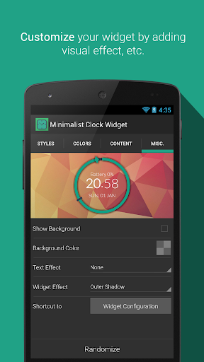 【免費個人化App】Minimalist Clock Widget-APP點子