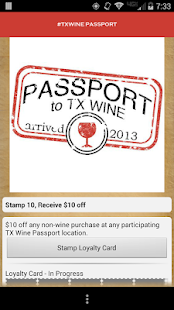 TX Wine Passport Screenshots 1