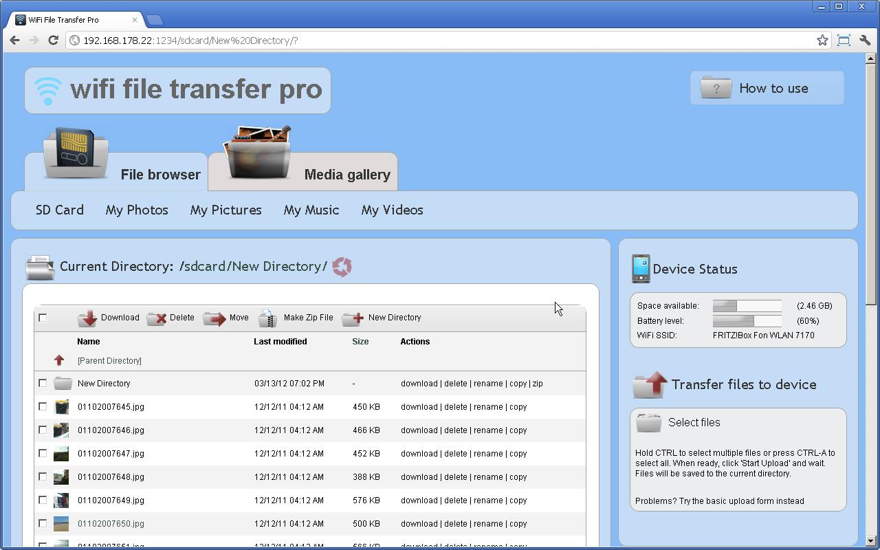 WiFi File Transfer Pro - Android Apps on Google Play