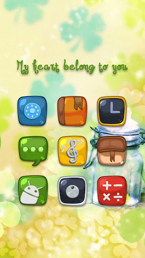 Love Heart Hola Launcher Theme