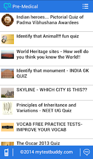 AIPMT PRE MEDICAL NEET-UG Prep Screenshots 4