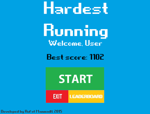 【免費街機App】Hardest Running-APP點子