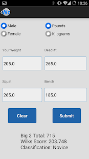 Free Download Wilks Calculator APK for Android