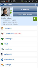 MiCollab Client Mobile poster 1