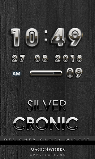 Cronic Digital Clock Widget