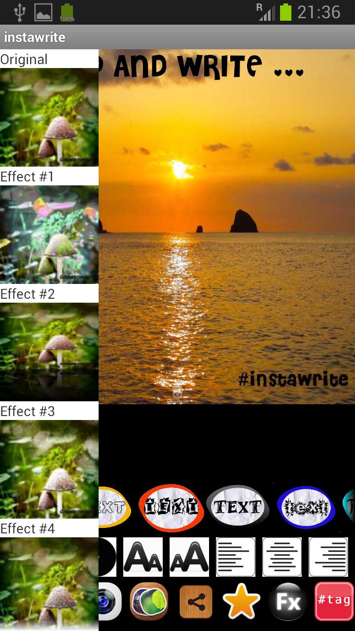 Instawrite Screen 3