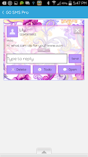 Free GO SMS - SCS105 APK