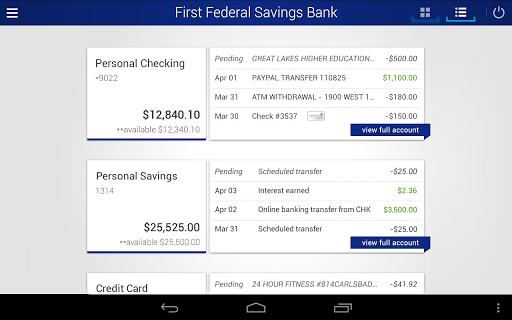 【免費財經App】First Federal Savings Bank-APP點子