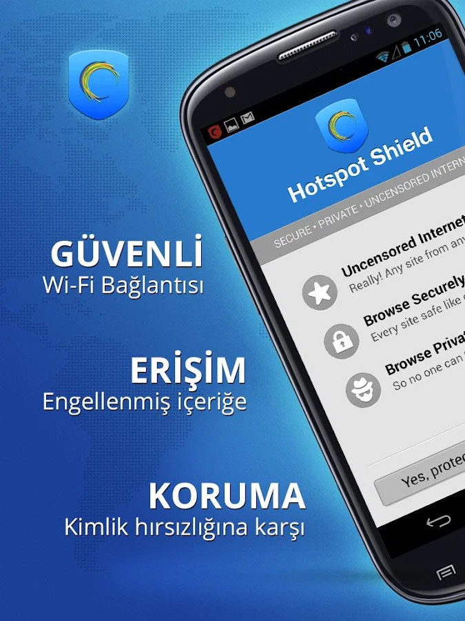 Hotspot Shield VPN for Android - screenshot