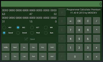 Programmer Calculator APK تصویر نماگرفت #5