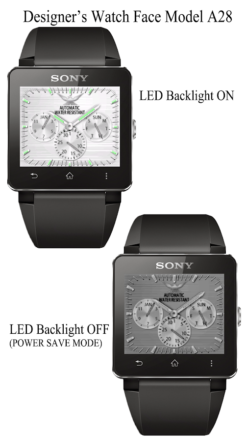 Android application A28 WatchFace for SmartWatch2 screenshort