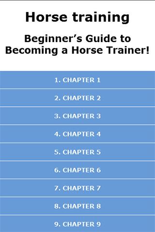 Horse Training for Beginner’s