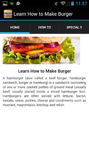 Make a Hamburger