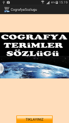 Coğrafya Sözlüğü