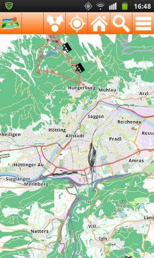 Innsbruck Offline mappa Map